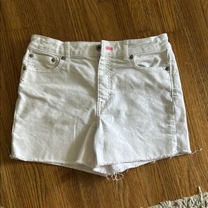 Vineyard Vines Classic White Denim Shorts